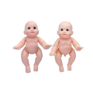 Muñecos sexuados bebés par