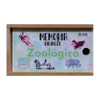 Memorama Bilingue De Zoológico