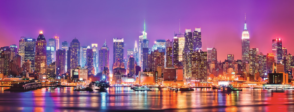 NEW YORK CON LUCES 1000PZ