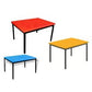 Mesa Rectangular 1.20 x 60 cm estructura tubular.